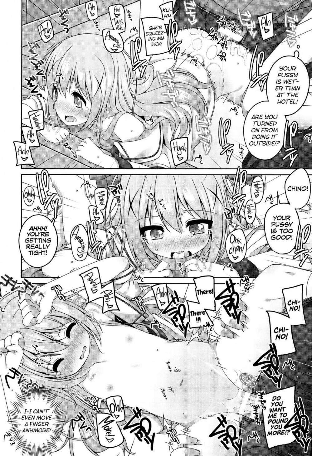 Hentai Manga Comic-I Want to Have Lots of Sex with the Cute Chino-chan!-Read-15